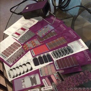 Jamberry nail wraps & application heater